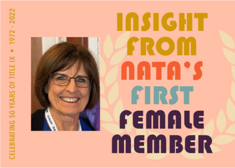 The First Female Member of NATA